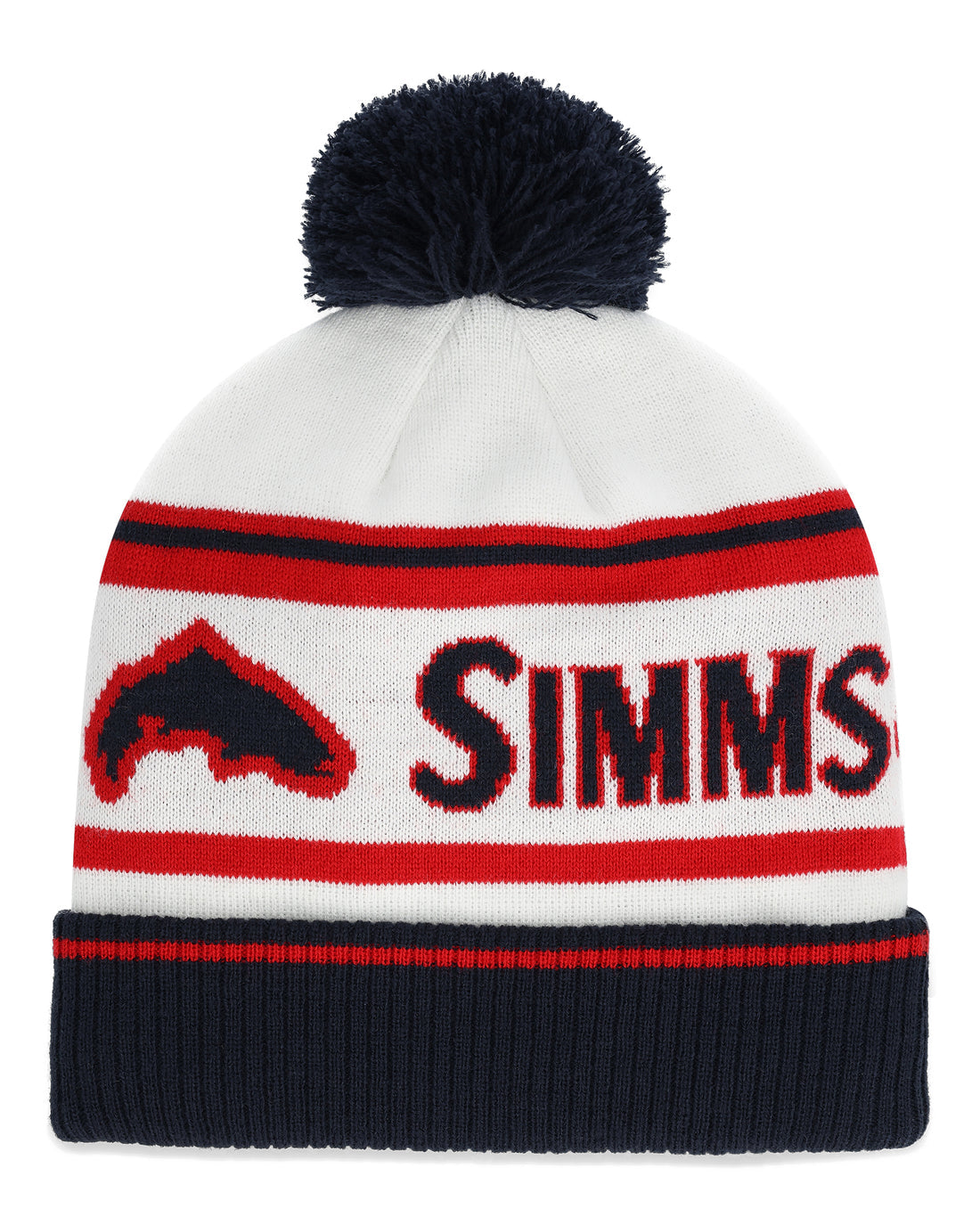 Tip-Up Pom Beanie - ( SIMMS) - Blue Quill Angler