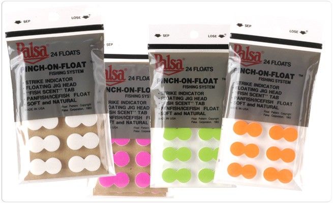Palsa Pinch-On Floats - ( ANGLERS ACCESSORIES)