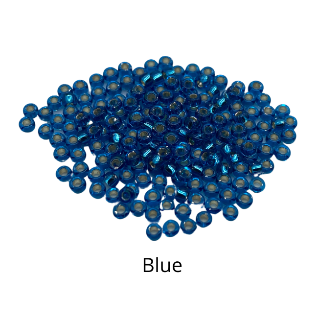 Glass Beads - X-Small - ( BLUE QUILL ANGLER)