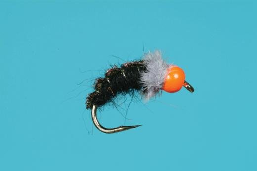 Frenchy Czech Nymph - Black - ( SOLITUDE FLY)