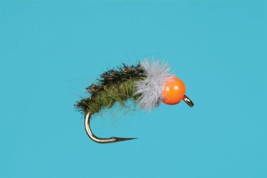 Frenchy Czech Nymph - Olive - ( SOLITUDE FLY)