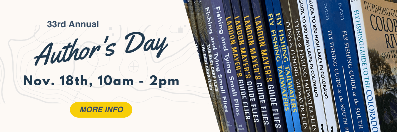 Authors Day 2023 - The Blue Quill Angler