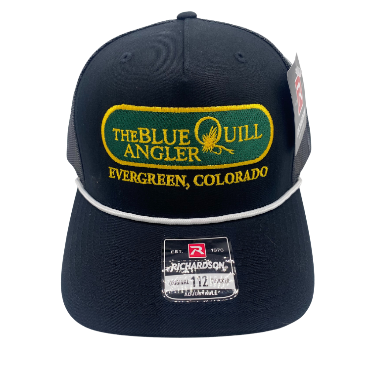 BQA Classic Logo Trucker Hat (112FP) - The Blue Quill Angler