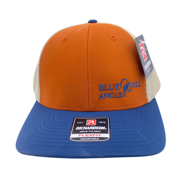 BQA Small Logo Trucker Hat (173) - The Blue Quill Angler