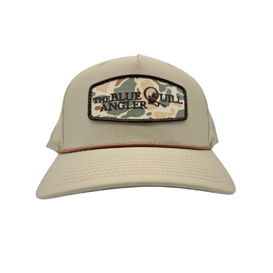 BQA Performance Mesh Cap - Camo Patch - The Blue Quill Angler