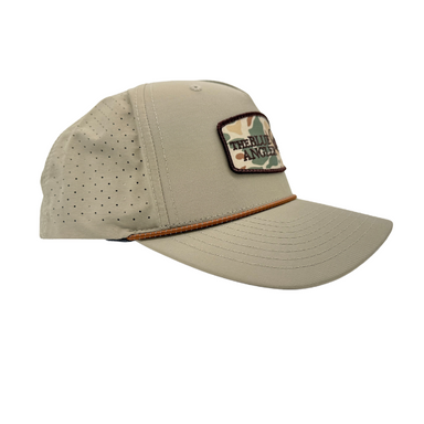 BQA Performance Mesh Cap - Camo Patch - The Blue Quill Angler