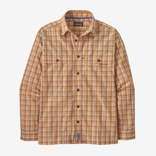 Patagonia Men's Island Hopper Shirt - Mirrored: Golden Caramel XL