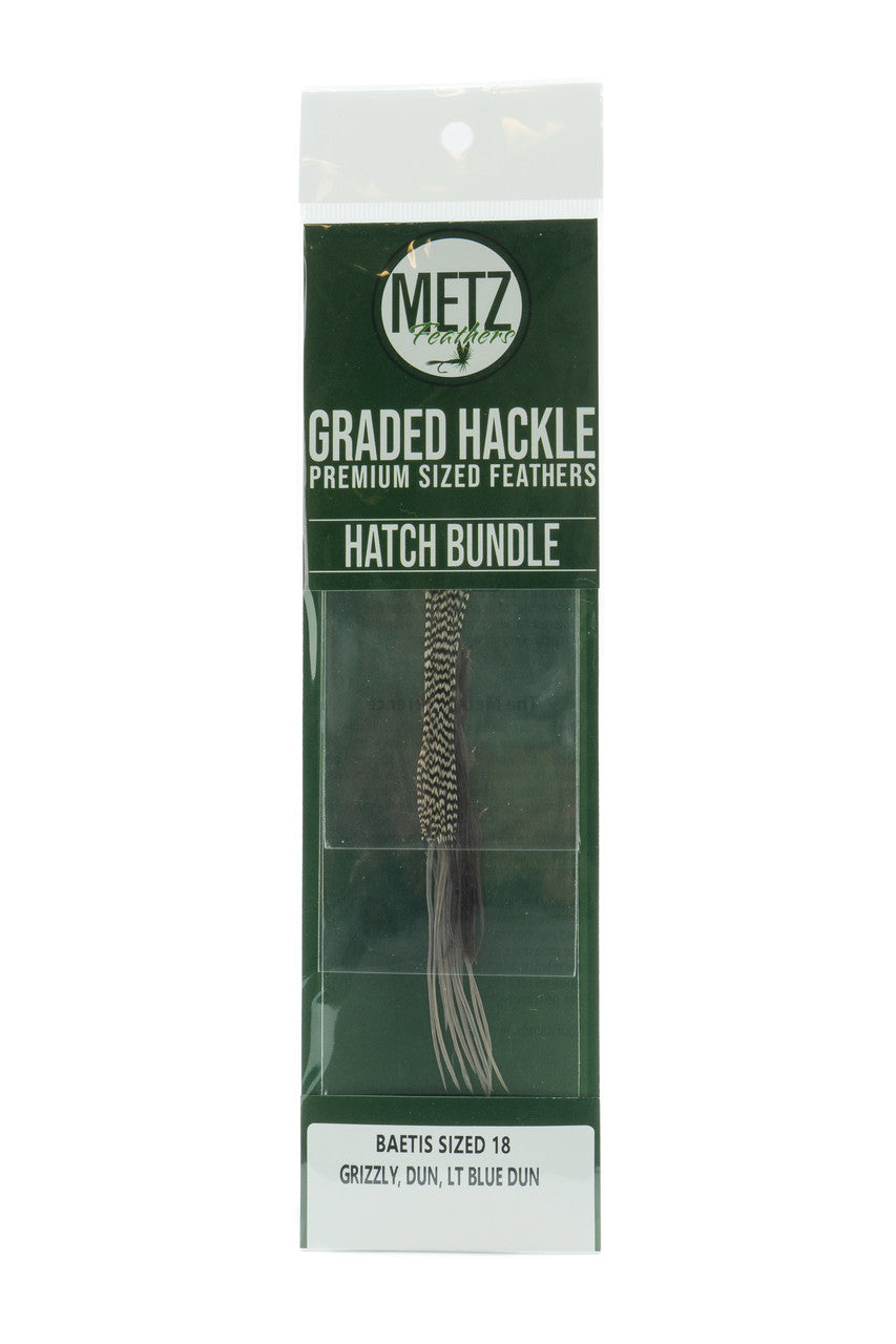 Hackle Hatch Bundle - Baetis - The Blue Quill Angler