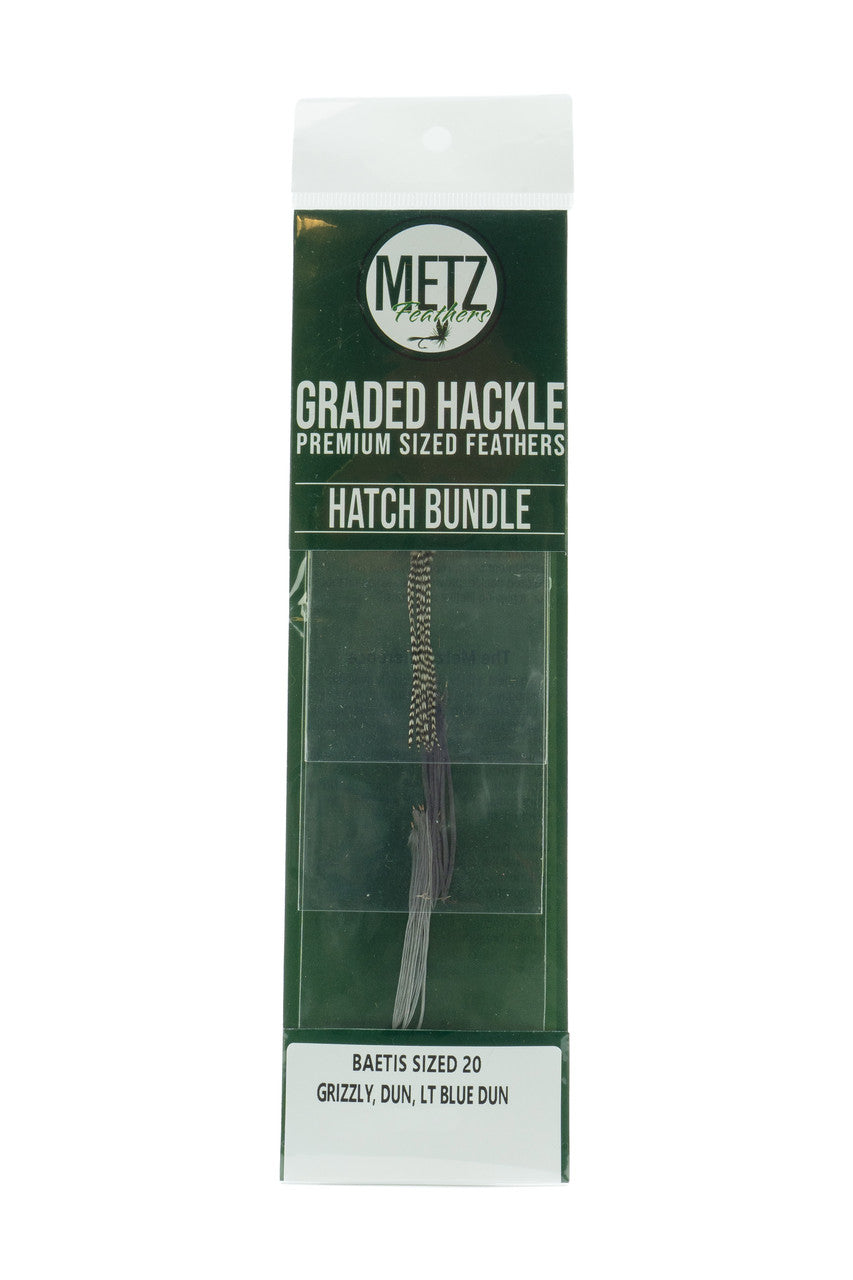 Hackle Hatch Bundle - Baetis - The Blue Quill Angler