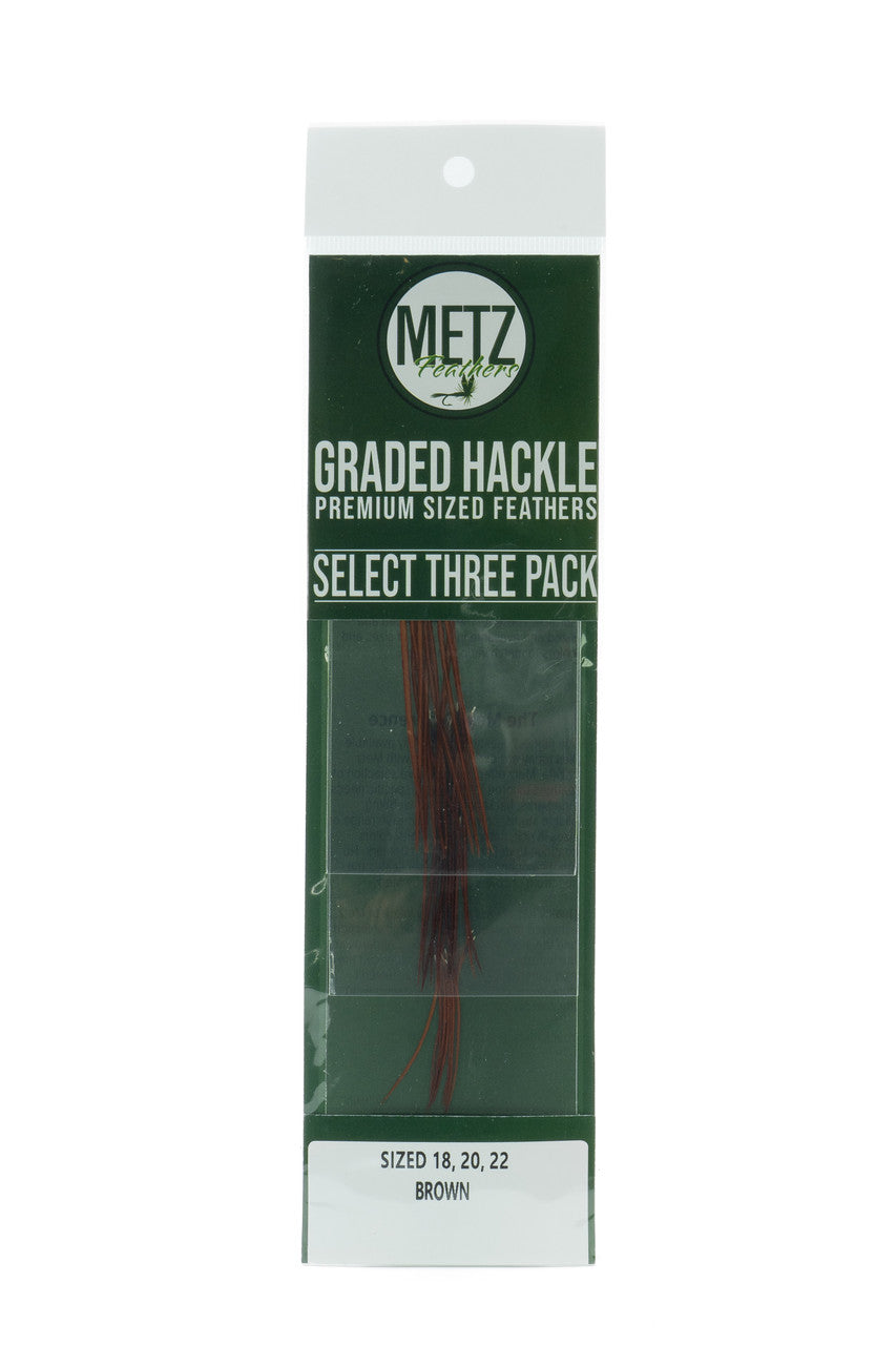 Hackle Select Three Pack - The Blue Quill Angler