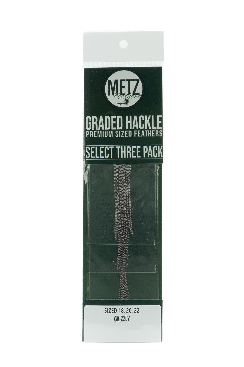 Hackle Select Three Pack - The Blue Quill Angler