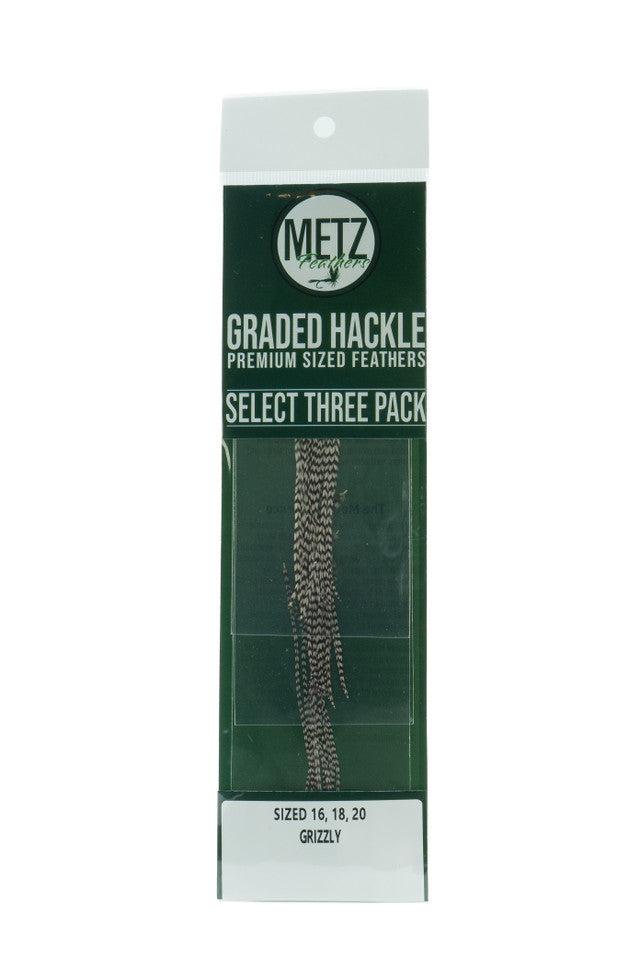 Hackle Select Three Pack - The Blue Quill Angler