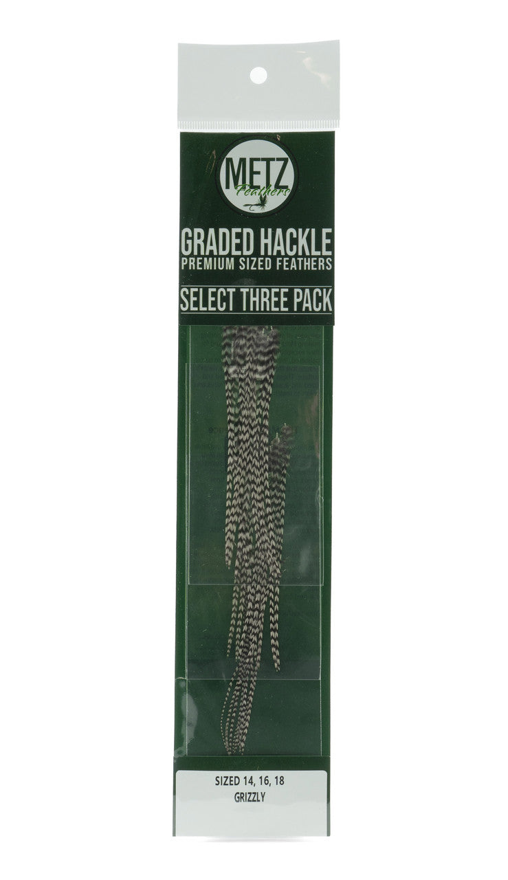 Hackle Select Three Pack - The Blue Quill Angler