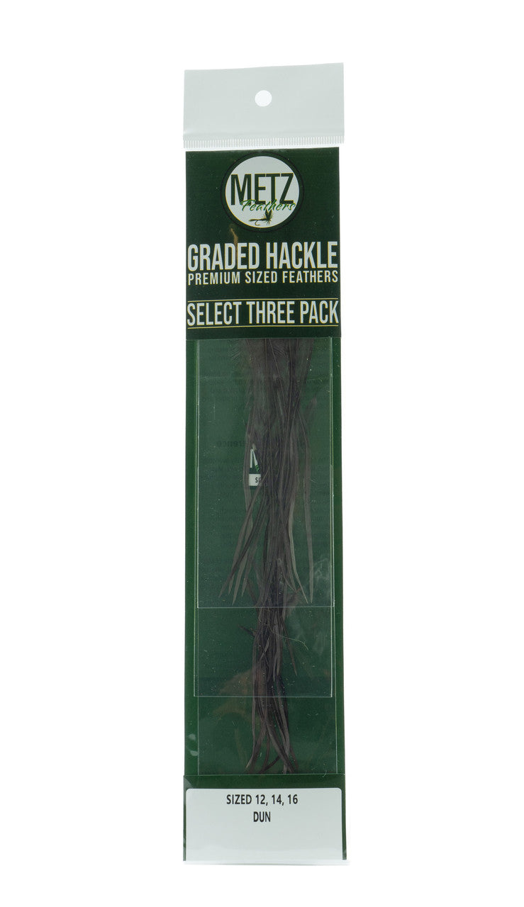 Hackle Select Three Pack - The Blue Quill Angler