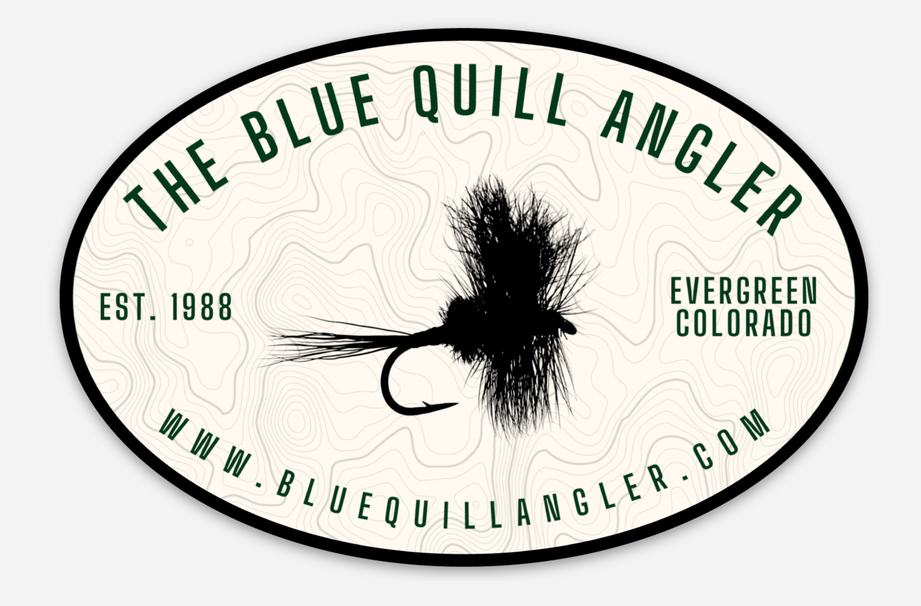 Blue Quill Angler Stickers