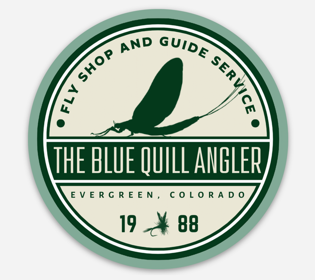 Blue Quill Angler Stickers