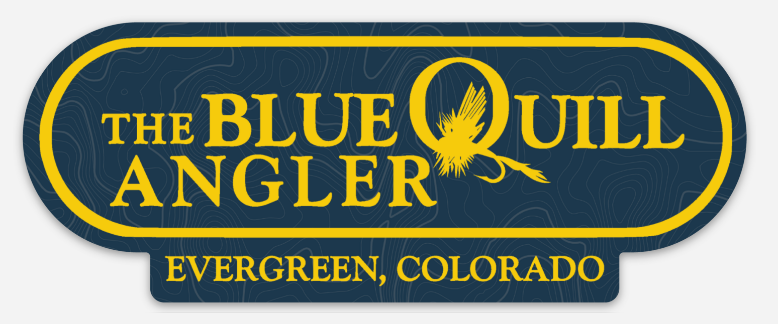 Blue Quill Angler Stickers