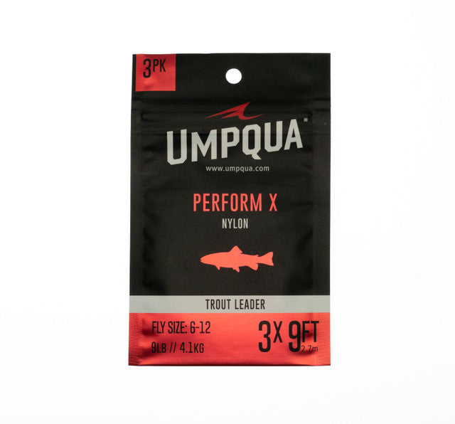 Umpqua Perform X Leader - 3 Pack