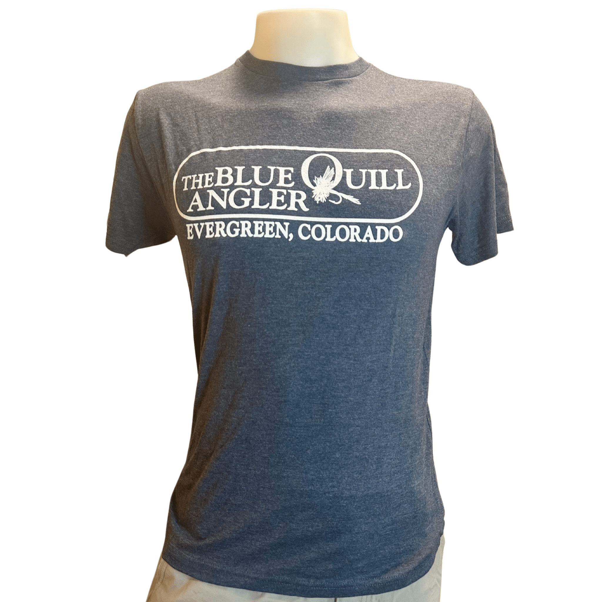Blue Quill Angler Tri - Blend T-Shirt - Premium Heather - The Blue Quill Angler