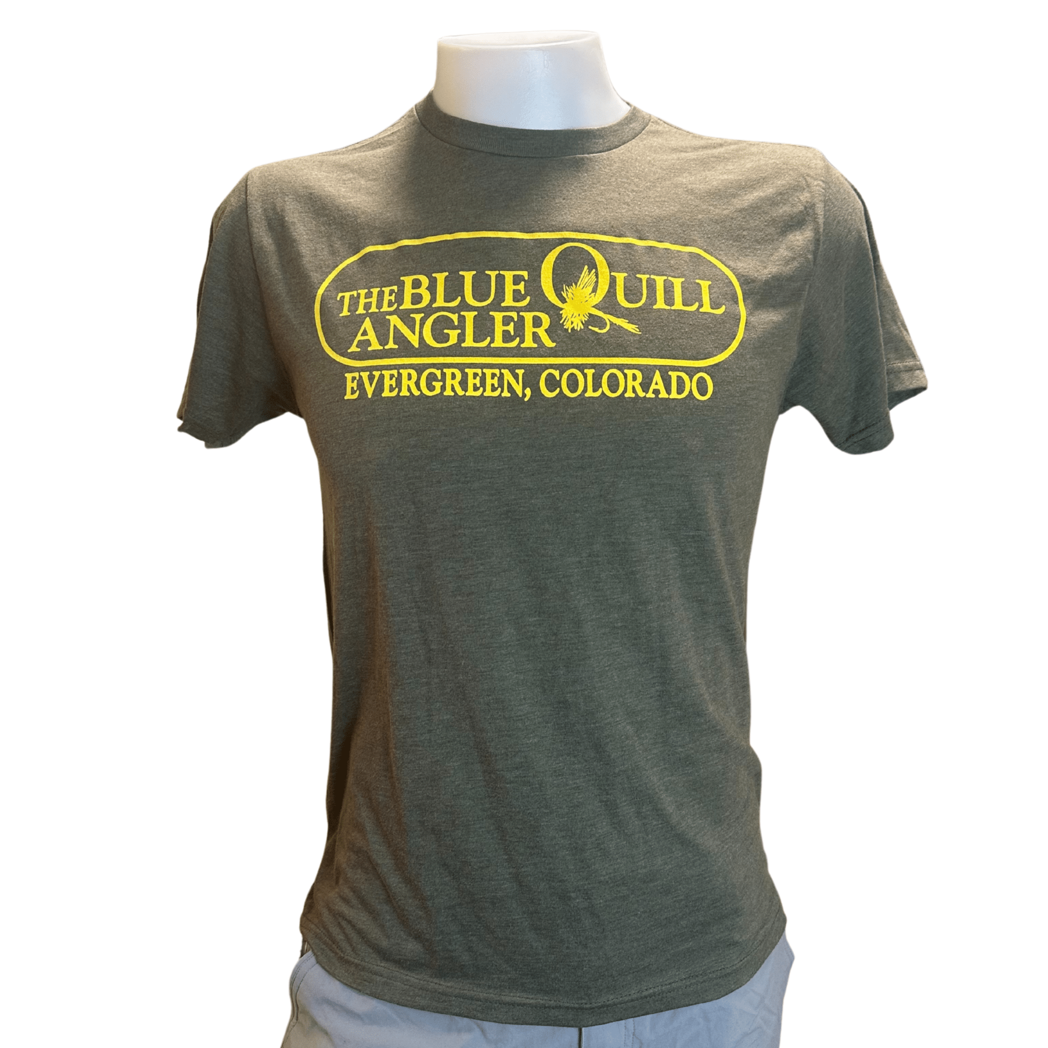 Blue Quill Angler Tri - Blend T-Shirt - Premium Heather - The Blue Quill Angler