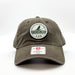 BQA Dad Hat Army Green (326) - Mayfly Logo - The Blue Quill Angler