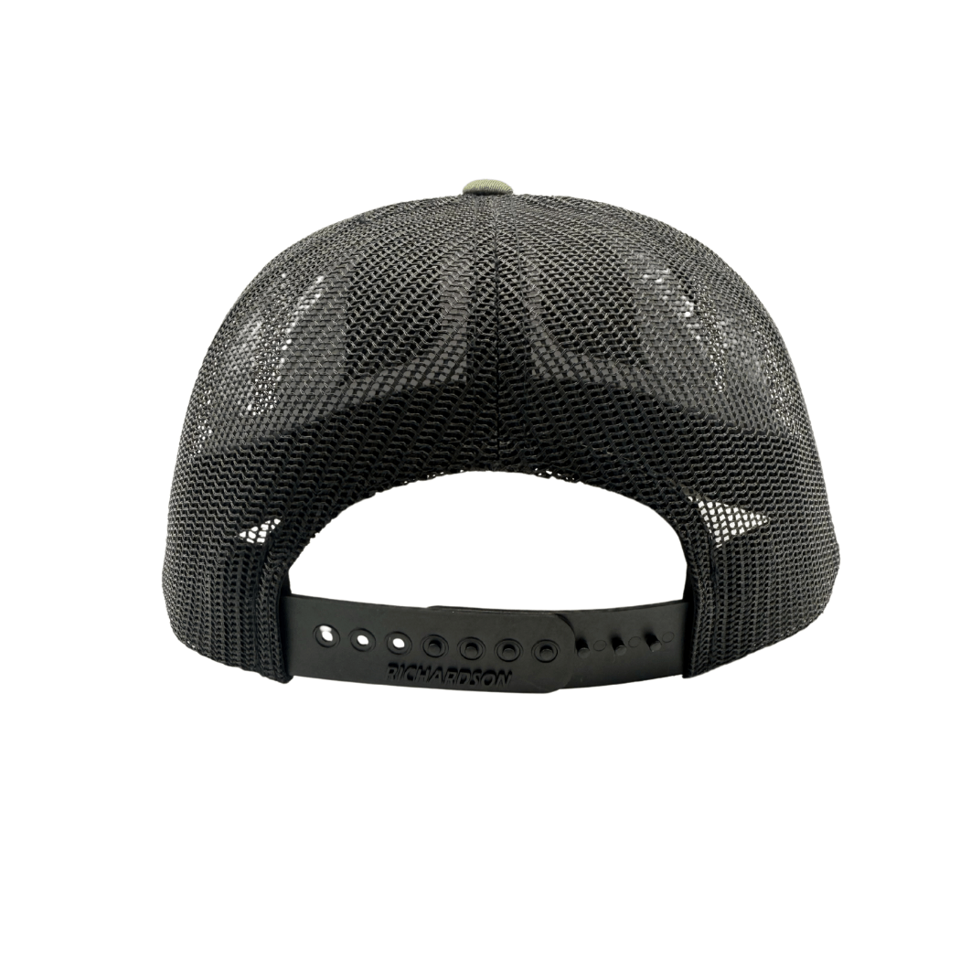 BQA Low Pro Trucker Hat w/ Leather Patch (115) - The Blue Quill Angler