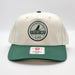 BQA Patch Hat (356 - Cream/Dark Green) - Mayfly Logo - The Blue Quill Angler