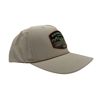 BQA Performance Mesh Cap - Evergreen Riser Patch (355) - The Blue Quill Angler