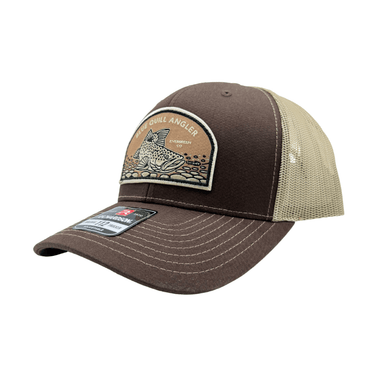 BQA Trucker Brown Trout Patch (112) - The Blue Quill Angler