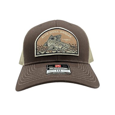 BQA Trucker Brown Trout Patch (112) - The Blue Quill Angler