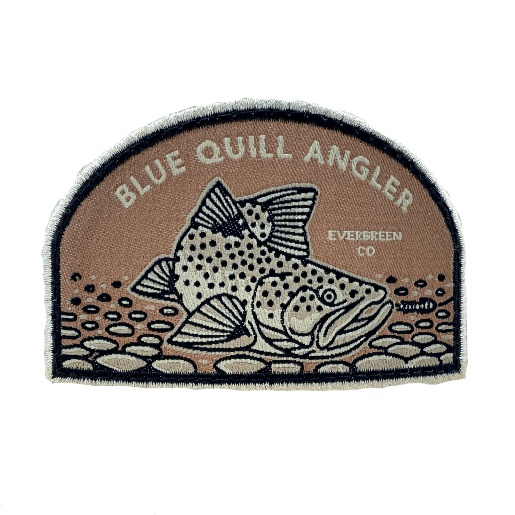 BQA Trucker Brown Trout Patch (112) - The Blue Quill Angler
