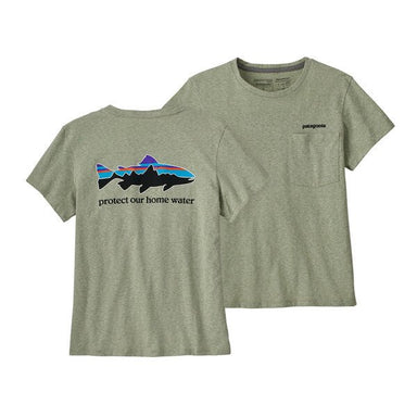 Bqa W's Home Water Trout Pocket Responsibili-Tee - The Blue Quill Angler