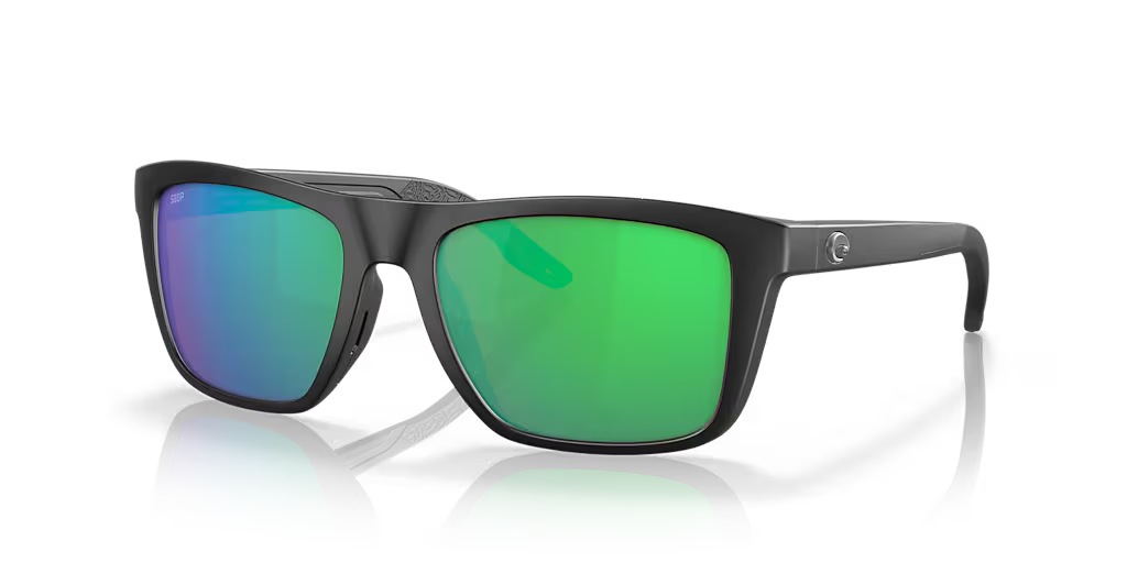 MAINSAIL MATTE BLACK W/ GREEN MIRROR 580P