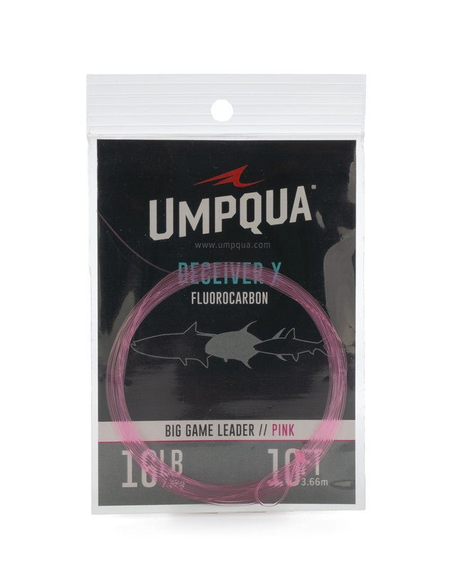 Deceiver HD Big Game Fluorocarbon Leader - 10' Pink - The Blue Quill Angler
