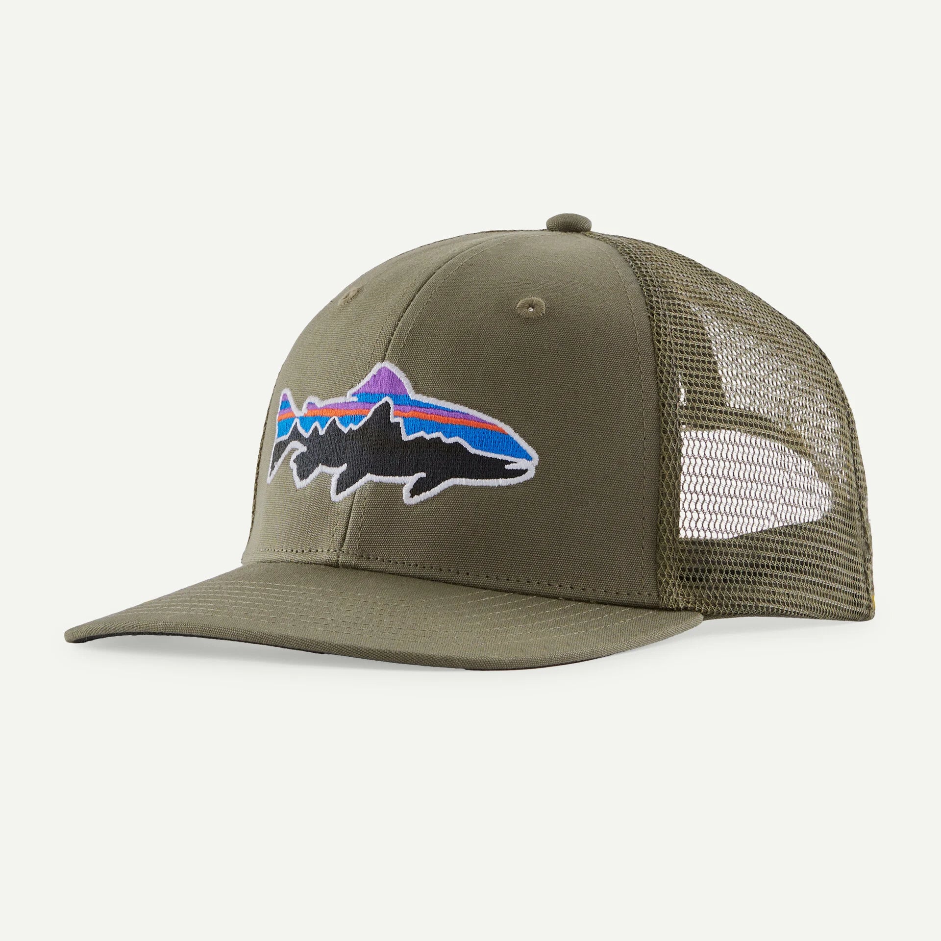 Fitz Roy Trout Trucker Hat - The Blue Quill Angler