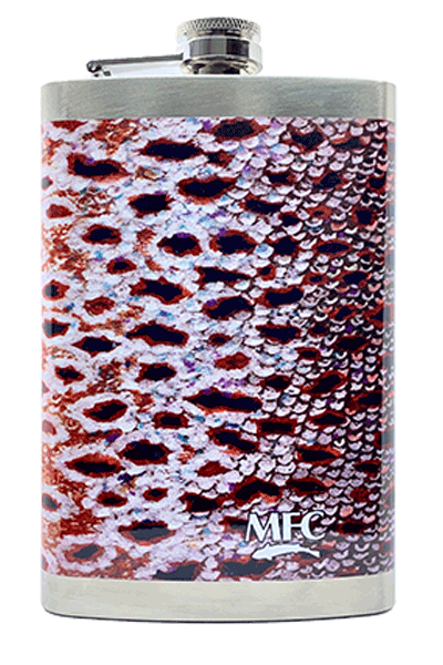 MFC Stainless Hip Flask - The Blue Quill Angler