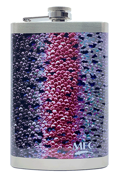 MFC Stainless Hip Flask - The Blue Quill Angler