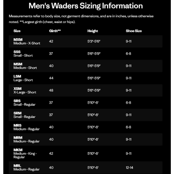 M's Swiftcurrent Traverse Zip Front Waders - The Blue Quill Angler