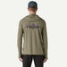M's Tropic Comfort Natural Graphic Hoody - The Blue Quill Angler