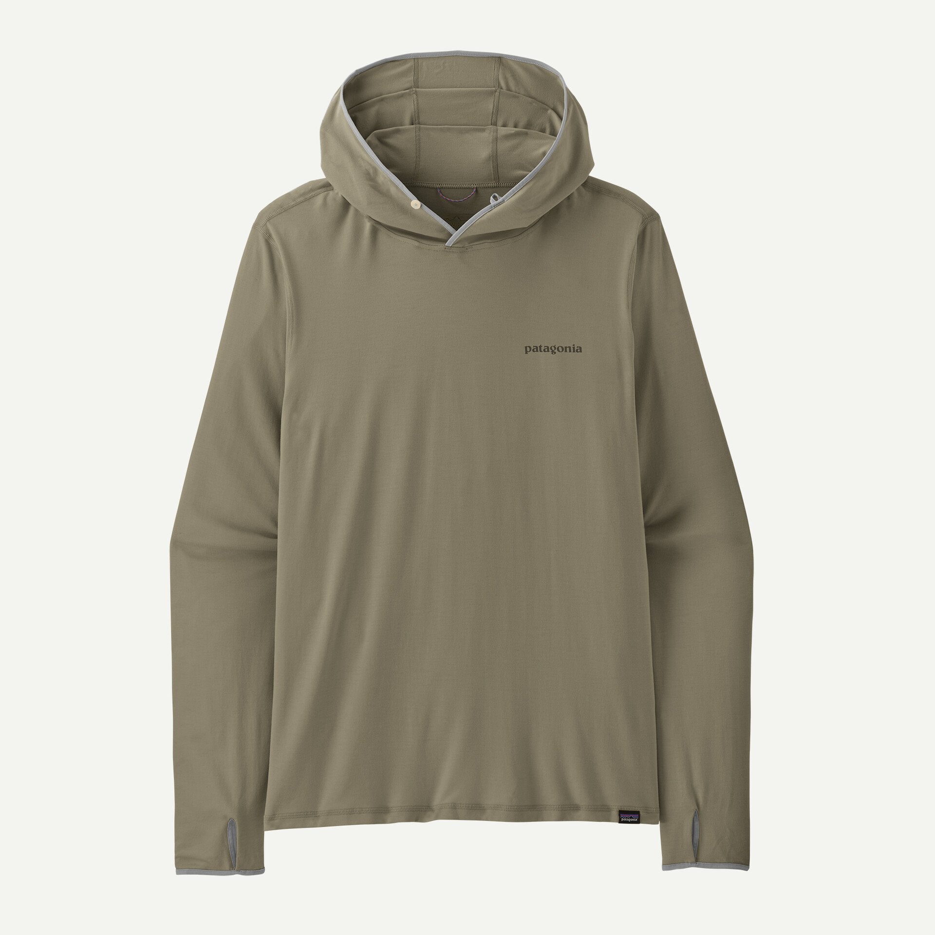 M's Tropic Comfort Natural Graphic Hoody - The Blue Quill Angler