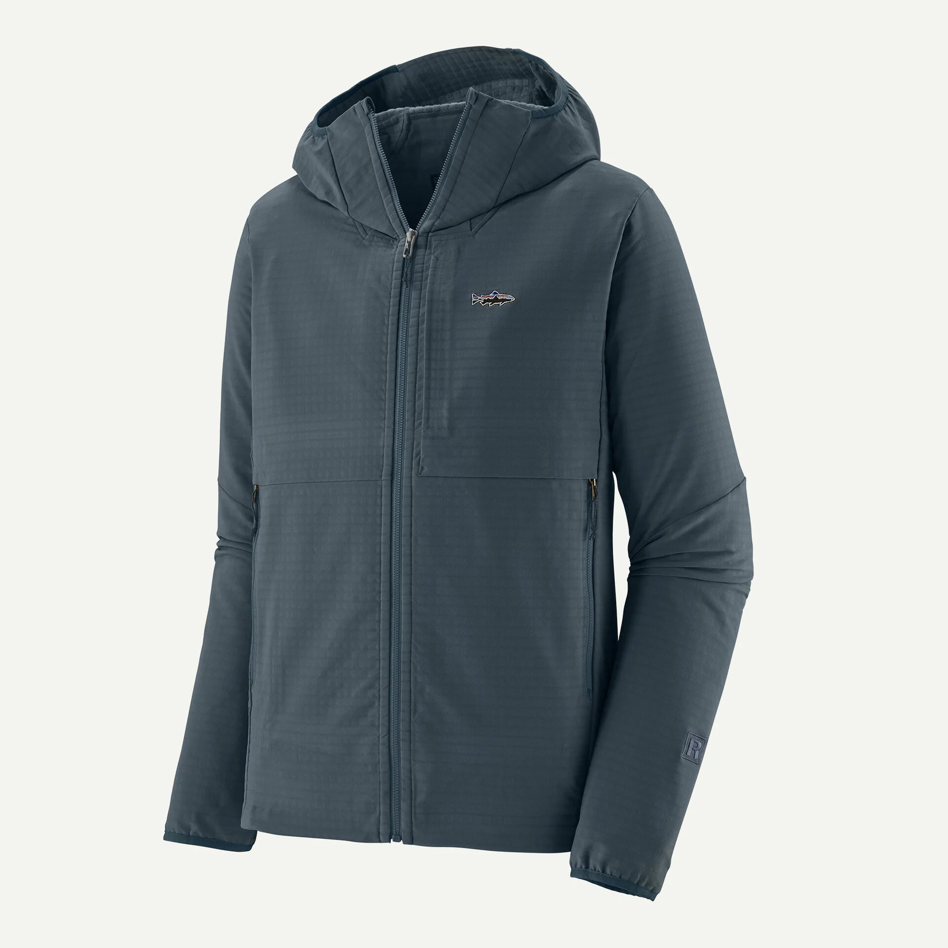 Patagonia R1 TechFace Fitz Roy Trout Hoody - Men's - The Blue Quill Angler