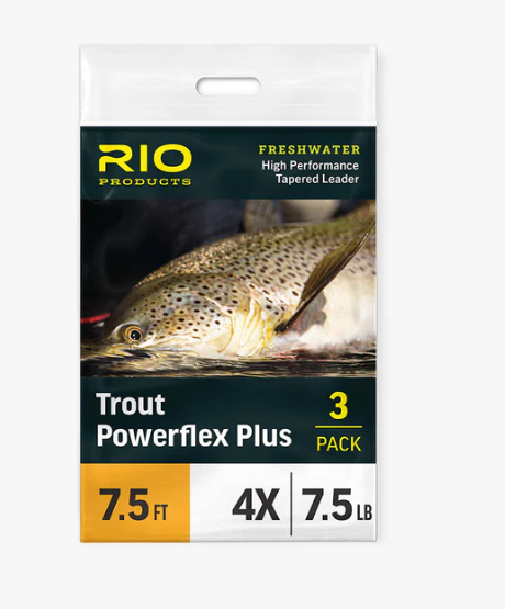 Rio Powerflex Plus Leaders - 3 Pack