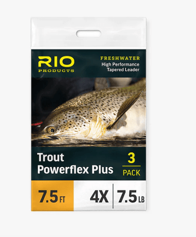 Rio Powerflex Plus Leaders - 3 Pack - The Blue Quill Angler