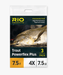 Rio Powerflex Plus Leaders - 3 Pack - The Blue Quill Angler