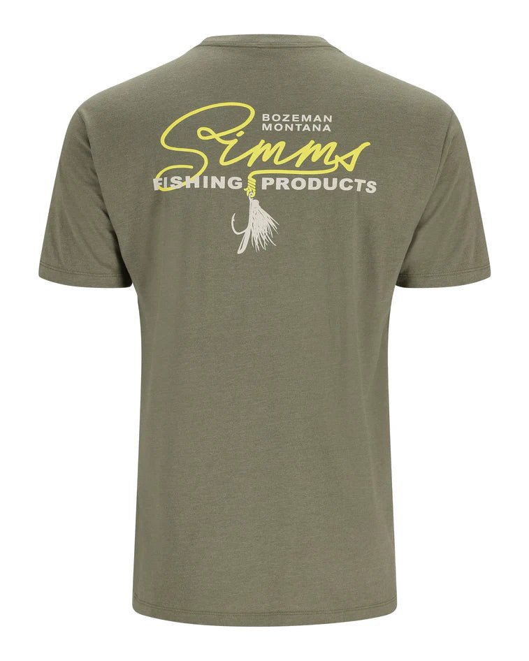 Simms Script Line T-Shirt - The Blue Quill Angler