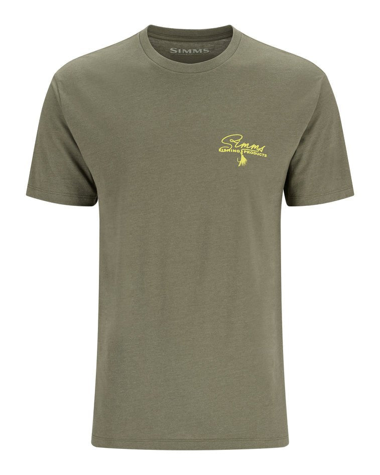 Simms Script Line T-Shirt - The Blue Quill Angler