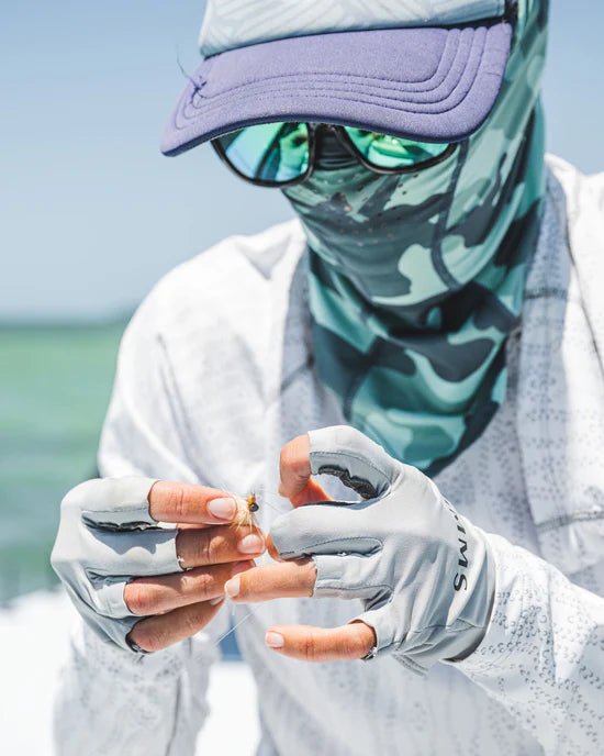 SolarFlex Half - Finger Sunglove - The Blue Quill Angler