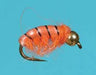 Tungsten Czech Nymph - Orange - The Blue Quill Angler