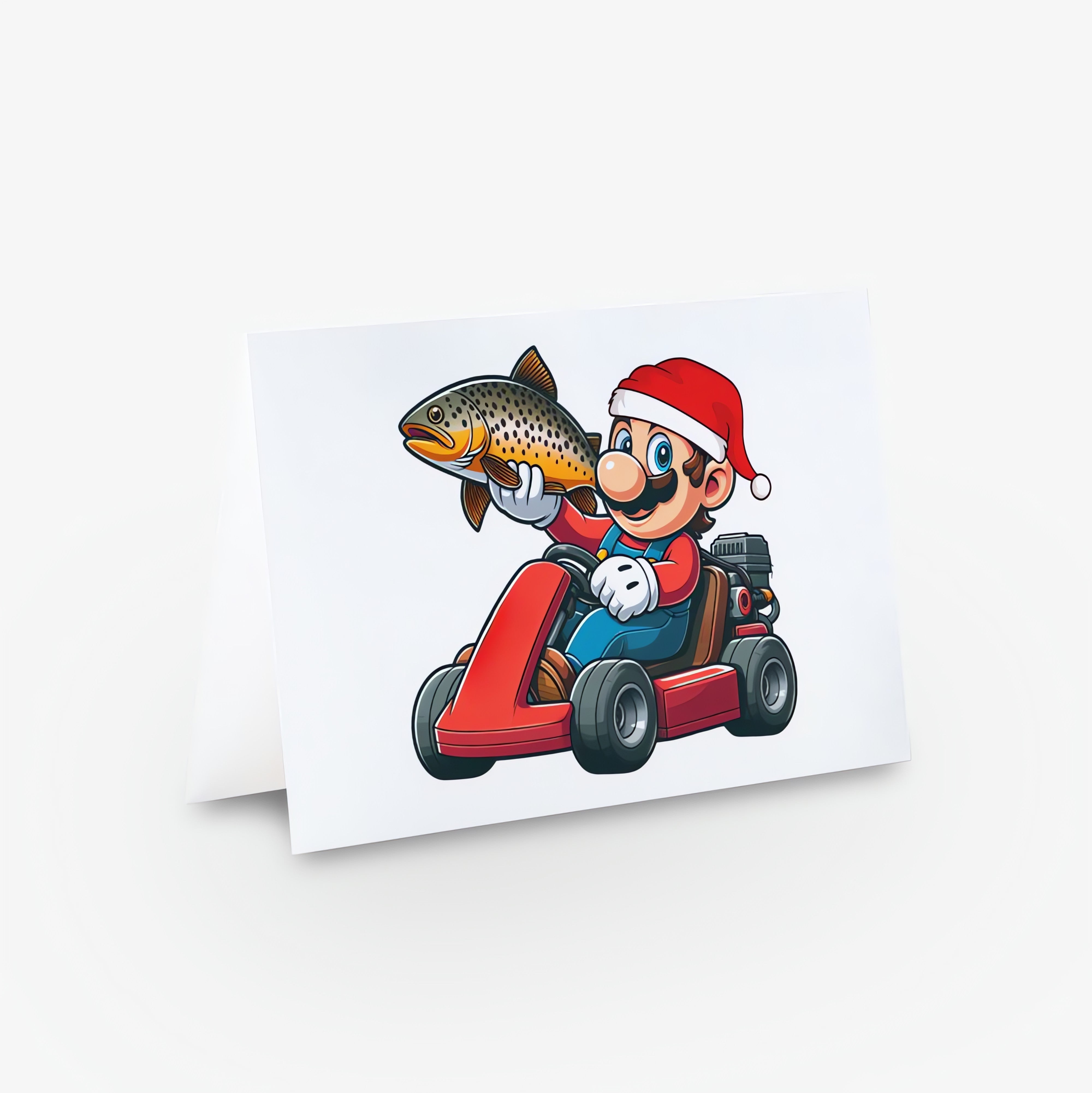 Mario Kart Christmas Card