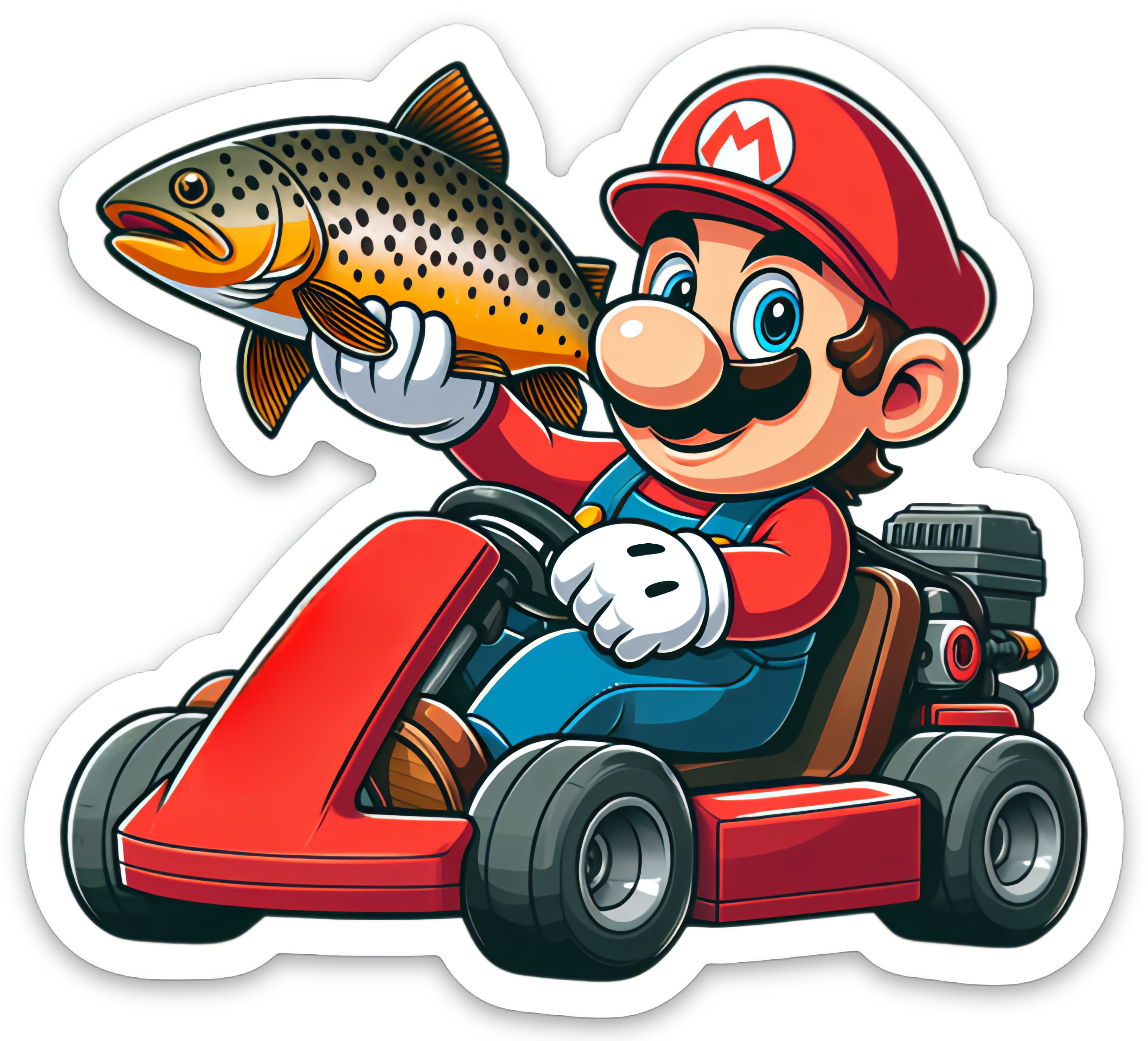 Mario Kart Sticker